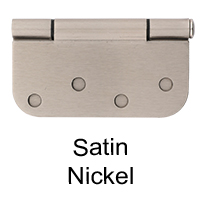 Hinge Color | Satin Nickel Nylon Bearing